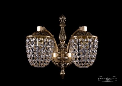 Светильник настенный бра Bohemia Ivele 1872/2/150/GB
