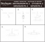 Светильник точечный Divinare 1874/03 PL-1 ORBITE