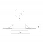 Светильник точечный Divinare 1874/03 PL-1 ORBITE