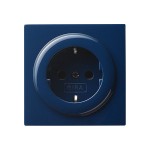 Gira S-Color Синий Розетка 1-ая с/з (G18846)