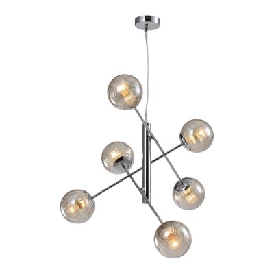 Люстра современная Экономсвет 18893/6CR BR