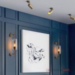 Настенный светильник CATCH WALL ball D58 brass ImperiumLoft 189443-26