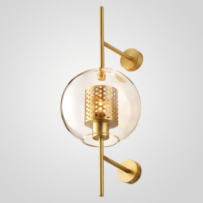 Настенный светильник CATCH WALL ball D58 brass ImperiumLoft 189443-26 Настенный светильник CATCH WALL ball D58 brass ImperiumLoft 189443-26