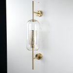 Настенный светильник CATCH WALL cylinder L67 brass ImperiumLoft 189446-26