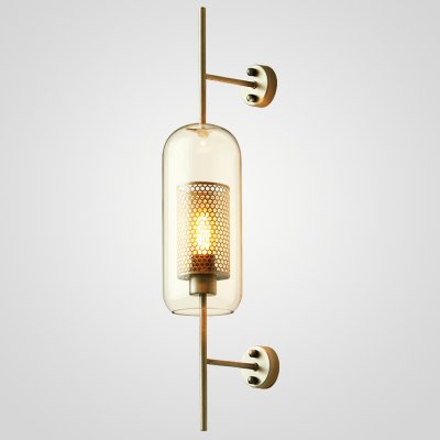 Настенный светильник CATCH WALL cylinder L78 brass ImperiumLoft 189447-26 Настенный светильник CATCH WALL cylinder L78 brass ImperiumLoft 189447-26