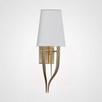 Настенный светильник Crystal Light Brunilde Ipe Cavalli H72 Gold/White ImperiumLoft 189456-22