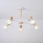 Потолочная люстра CORF B3 White 5 lamps ImperiumLoft 189479-26