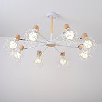 Потолочная люстра CORF B3 White 8 lamps ImperiumLoft 189481-26