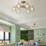 Потолочная люстра CORF B3 Champagne 3 lamps ImperiumLoft 189486-26