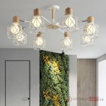 Потолочная люстра CORF B3 Champagne 8 lamps ImperiumLoft 189489-26