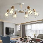 Потолочная люстра CORF B3 Champagne 8 lamps ImperiumLoft 189489-26