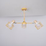 Потолочная люстра CORF B3 Yellow 3 lamps ImperiumLoft 189494-26