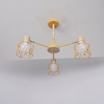Потолочная люстра CORF B3 Yellow 3 lamps ImperiumLoft 189494-26