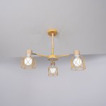 Потолочная люстра CORF B3 Yellow 3 lamps ImperiumLoft 189494-26