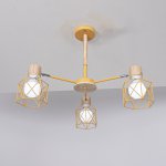 Потолочная люстра CORF B3 Yellow 3 lamps ImperiumLoft 189494-26