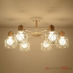 Потолочная люстра CORF B3 Yellow 5 lamps ImperiumLoft 189495-26