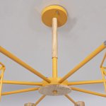 Потолочная люстра CORF B3 Yellow 8 lamps ImperiumLoft 189497-26