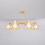 Потолочная люстра CORF B3 Yellow 8 lamps ImperiumLoft 189497-26