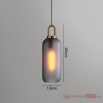 Подвесной светильник GAUSS 40 Серый ImperiumLoft 189527-26