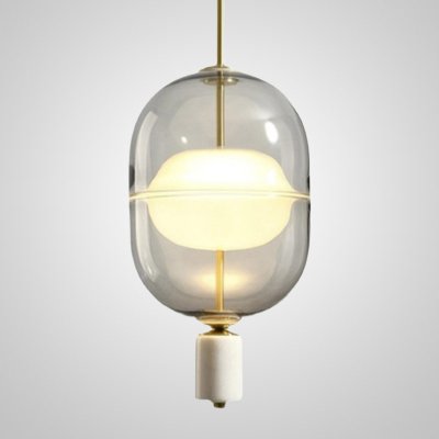 Подвесной светильник PLATTE 1 brass 3000К ImperiumLoft 189530-23