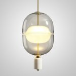 Подвесной светильник PLATTE 1 brass 3000К ImperiumLoft 189530-23