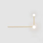 Настенный светильник LINES 2 золото ImperiumLoft 189563-26