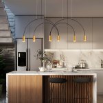 Подвесной светильник ARC 2 Gold ImperiumLoft 189569-26