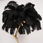 Торшер страусиные перья Feather Lamp A MODERN GRAND TOUR черный ImperiumLoft 189584-22
