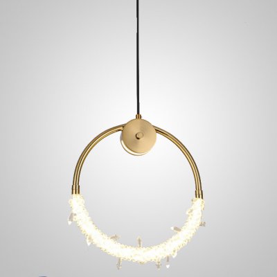 Подвесной светильник ACOSTA brass D 46 ImperiumLoft 189591-23