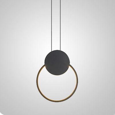 Подвесной светильник MITCH BW black L 20 ImperiumLoft 189595-23