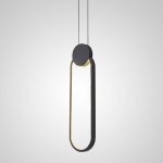 Подвесной светильник MITCH BW black L 10 ImperiumLoft 189596-23