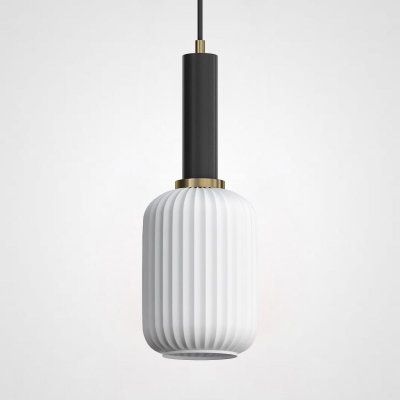 Подвесной светильник Ferm Living chinese lantern A Black / White ImperiumLoft 189619-26