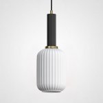 Подвесной светильник Ferm Living chinese lantern A Black / White ImperiumLoft 189619-26