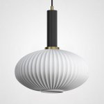 Подвесной светильник Ferm Living chinese lantern С Black / White ImperiumLoft 189637-26