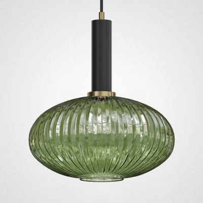 Подвесной светильник Ferm Living chinese lantern С Black / Green ImperiumLoft 189638-26