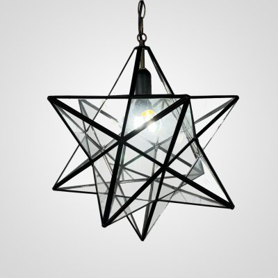 Люстра Black Star Clear Glass 40 см ImperiumLoft 189643-26