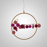 Подвесной светильник AGATE 10 multicolour D60 ImperiumLoft 189670-23