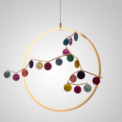 Подвесной светильник AGATE 10 multicolour D60 ImperiumLoft 189670-23 Подвесной светильник AGATE 10 multicolour D60 ImperiumLoft 189670-23
