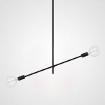 Люстра LF Studio Cliff Pendant 2 Black ImperiumLoft 189698-22