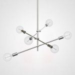 Люстра LF Studio Cliff Pendant 6 Chrome ImperiumLoft 189700-22
