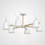 Потолочная люстра с рожками DEER B6 White ImperiumLoft 189778-26