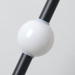 Подвесной светильник broom ORION GLOBE LIGHT Black D L910 ImperiumLoft 189785-22