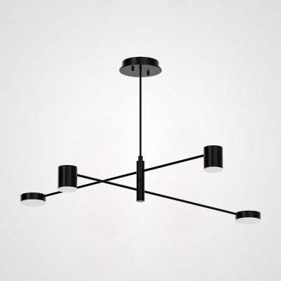 Люстра MOTVIKT Black 4 ImperiumLoft 189811-26