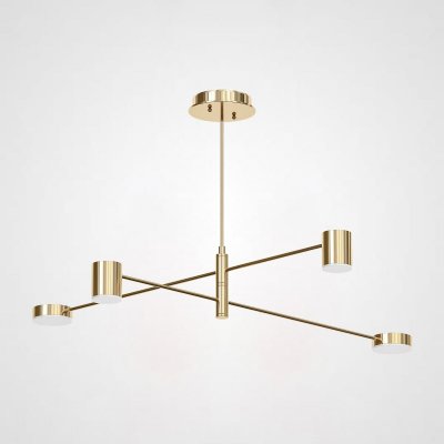 Люстра MOTVIKT Gold 4 ImperiumLoft 189812-26