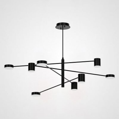 Люстра MOTVIKT Black 8 ImperiumLoft 189815-26