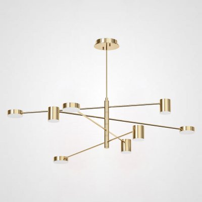 Люстра MOTVIKT Gold 8 ImperiumLoft 189817-26