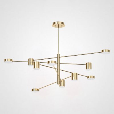 Люстра MOTVIKT Gold 10 ImperiumLoft 189821-26