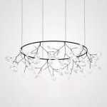 Люстра Mi Heracleum The Big O 110 Black ImperiumLoft 189831-22