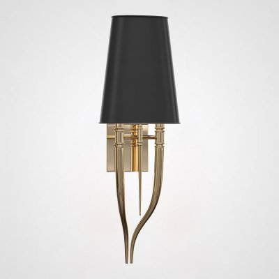 Настенный светильник Crystal Light Brunilde Ipe Cavalli H92 Gold/Black ImperiumLoft 189869-22