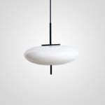 Подвесной светильник LAKIN black D30 ImperiumLoft 189884-23